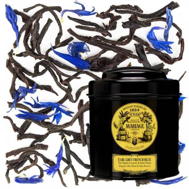 Mariage Frères - Thé Noir - Earl Grey French Blue - Boite - 100 g - TC 8005 1