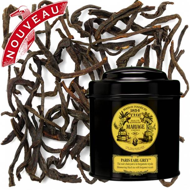 Mariage Frères - Thé Noir - Paris Earl Grey - Boite - 100 g - TC8010 1