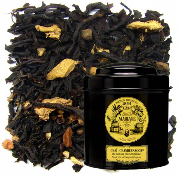 Mariage Frères - Thé Noir - Chai Chandernagor - Boite - 100 g - TC8201 1