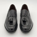 Fratelli Rossetti - Brera - Manchester Dark Mogano - Noir - Semelle Cuir  1