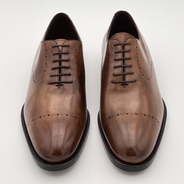 Fratelli Rossetti - Richelieu - Manchester Anti Castagna - Chataigne - Semelle Cuir  1