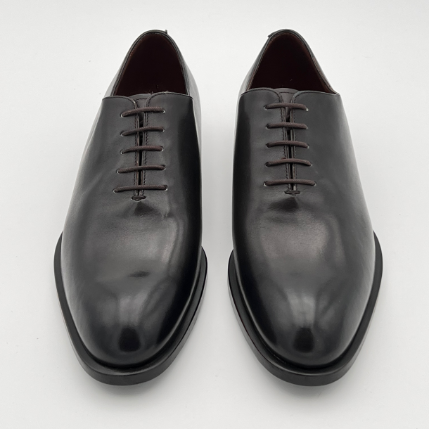 Fratelli Rossetti - Richelieu - Manchester Dark Mogano - Noir - Semelle Cuir  1