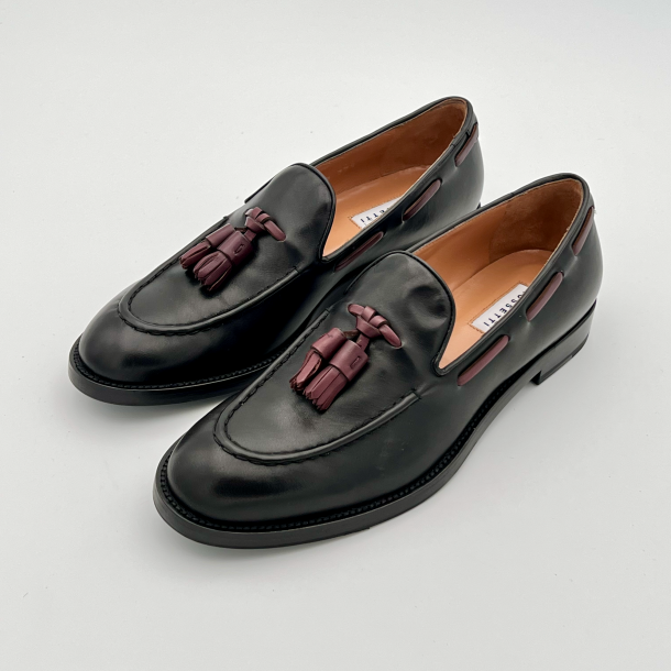 Fratelli Rossetti - Mocassin - Brera - Noir - Semelle Cuir Patin 2