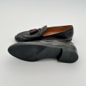 Fratelli Rossetti - Mocassin - Brera - Noir - Semelle Cuir Patin 7