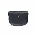 Bleu de Chauffe - Mini Sac Postier Java - Cuir - Noir 3