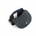 Bleu de Chauffe - Mini Sac Postier Java - Cuir - Noir 5