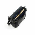 Bleu de Chauffe - Sac Postier Eclair M - Cuir - Noir 5