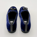 Fratelli Rossetti - Mocassin - Velours ocean - Marine - Semellle Gomme 5