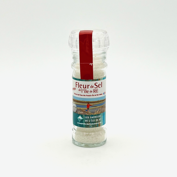 Les sauniers de l'ile de Ré - Moulin Verre - Fleur de Sel - 80 g 1