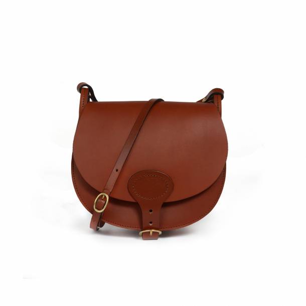 Bleu de Chauffe - Gibecière Diane M - Cuir - Rust 1