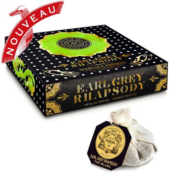 Mariage Frères - Thé Blanc - Earl Grey Rhapsody - 30 Bourses - TB8879 1