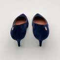 Pollini - Escarpins - Veau Velours ocean - Talon 55 mm  5