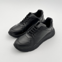 Pollini - Sneakers - Homme - Noir - semelle gomme design  2